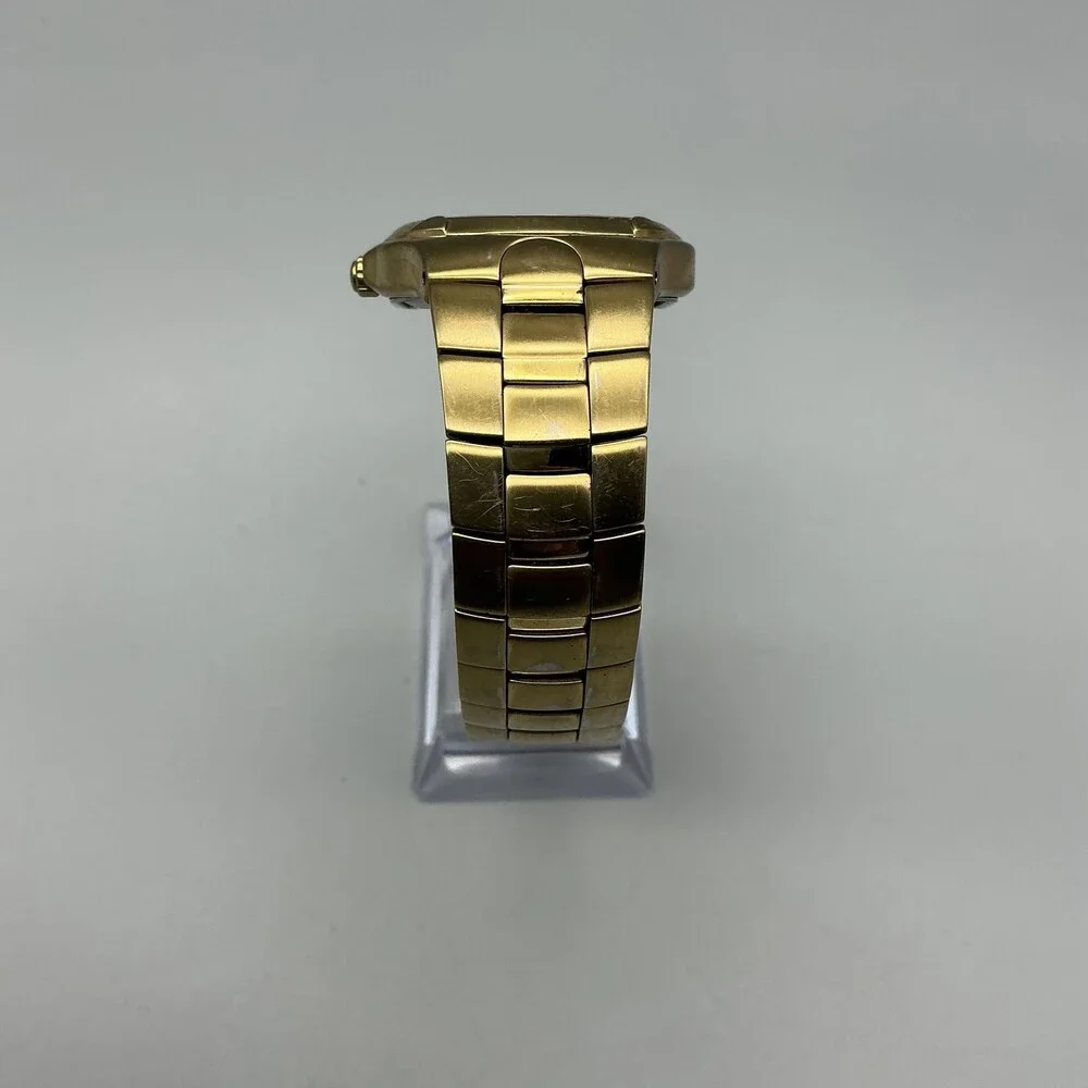 Citizen Eco-Drive Mens Watch 36mm Gold Tone Day Date Solar 7.25